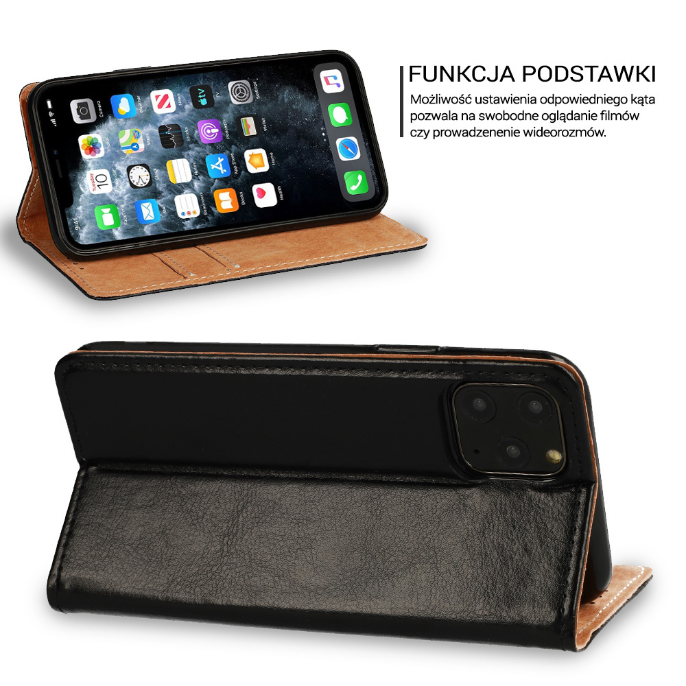 Pokrowiec Special Book czarny Apple iPhone 13 Pro Max / 6