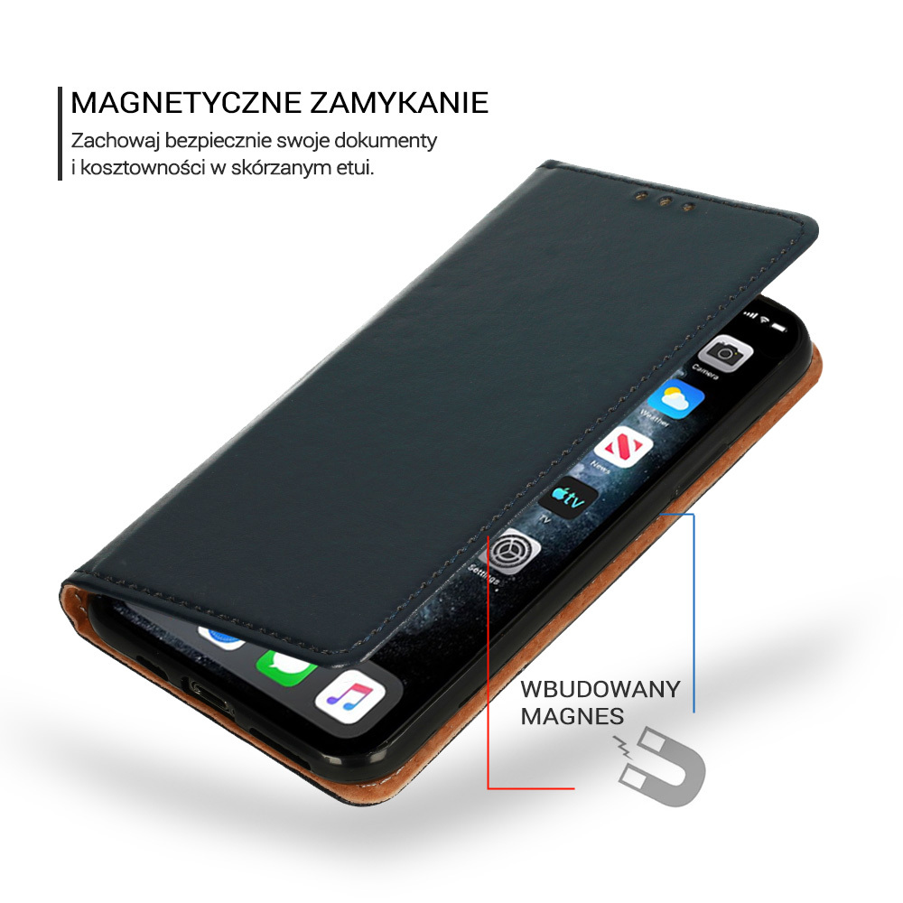 Pokrowiec Special Book granatowy Xiaomi Redmi 13C / 7