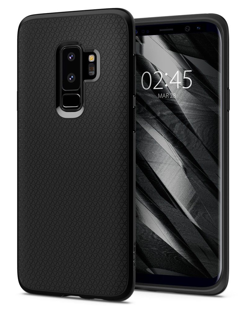 Pokrowiec Spigen Liquid Air czarny Samsung Galaxy S9 Plus