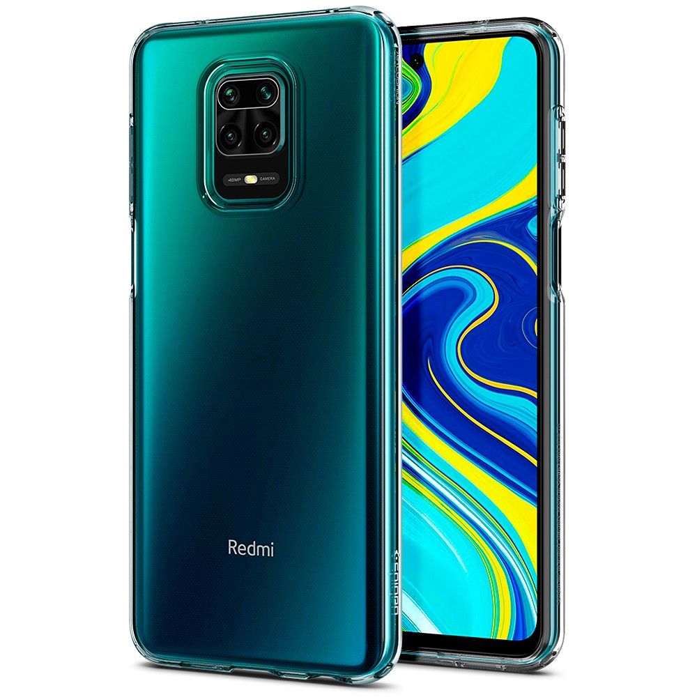 Pokrowiec Spigen Liquid Crystal przeroczysty Xiaomi Redmi 9 Pro