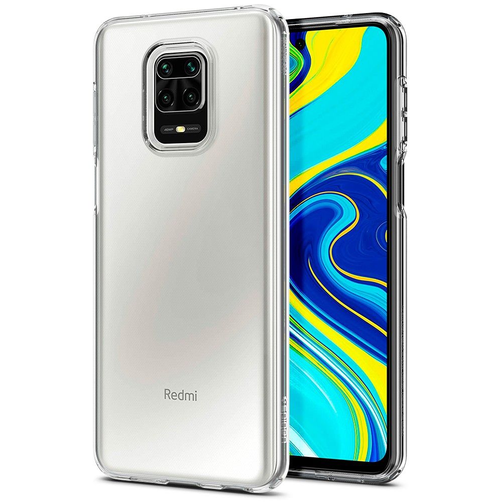 Pokrowiec Spigen Liquid Crystal przeroczysty Xiaomi Redmi 9 Pro / 10