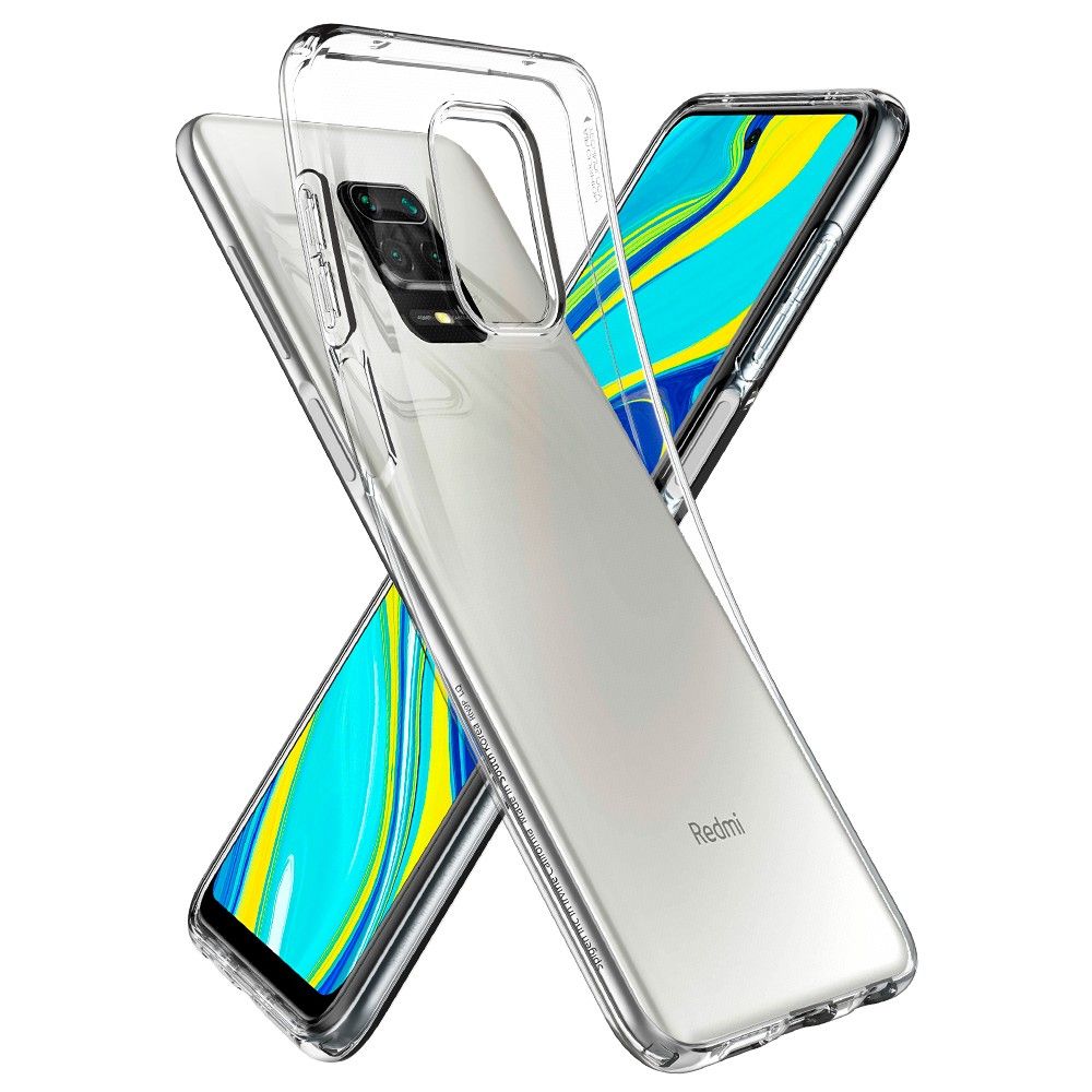 Pokrowiec Spigen Liquid Crystal przeroczysty Xiaomi Redmi 9 Pro / 6