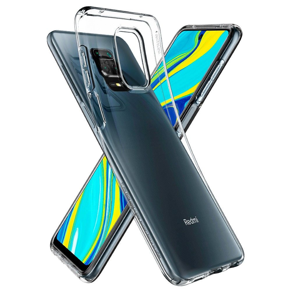 Pokrowiec Spigen Liquid Crystal przeroczysty Xiaomi Redmi 9 Pro / 7