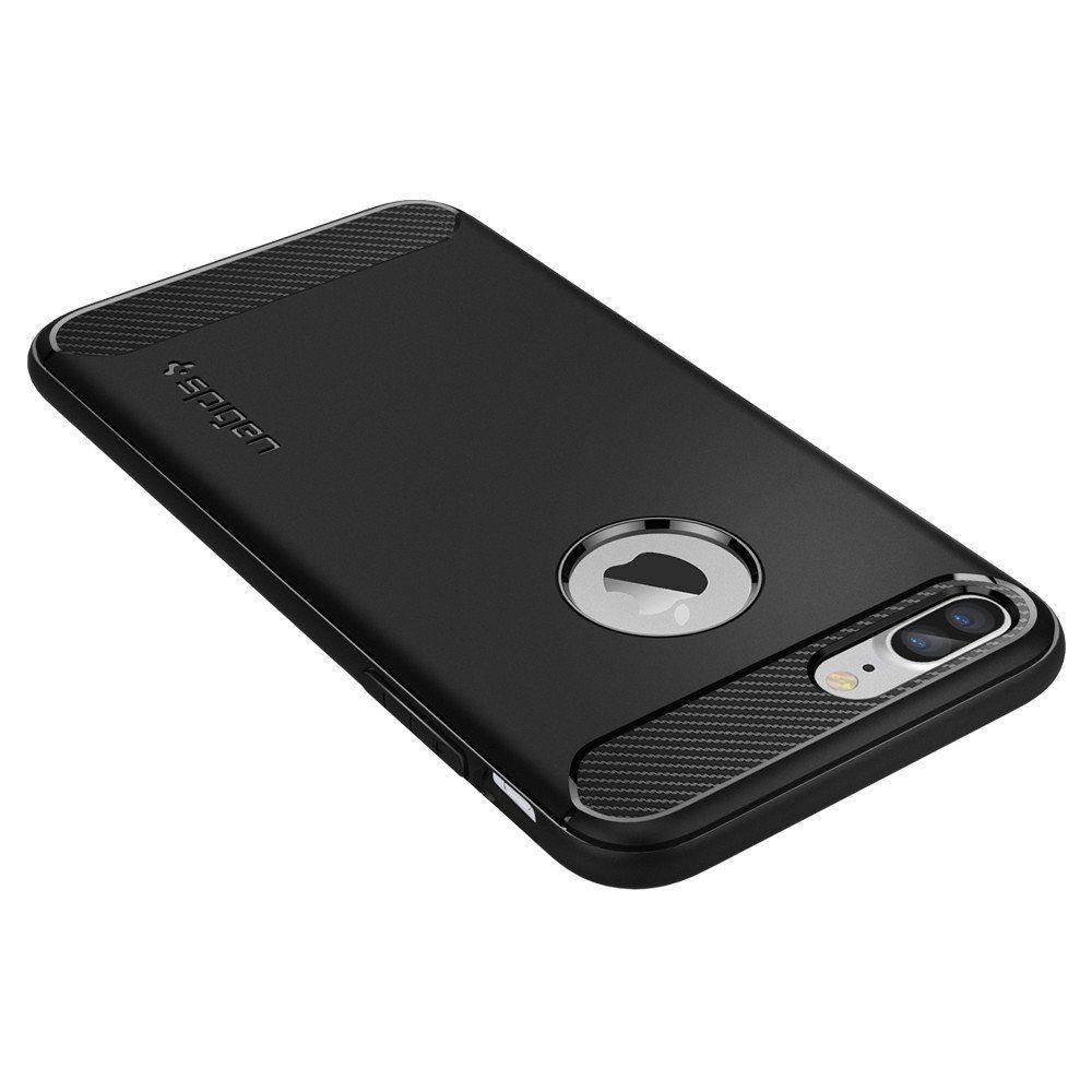 Pokrowiec Spigen Rugged Armor czarny Apple iPhone 8 Plus / 8