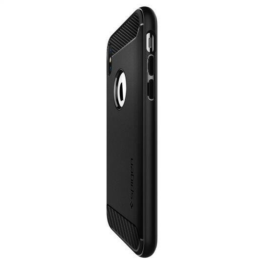 Pokrowiec Spigen Rugged Armor czarny Apple iPhone XS Max / 4