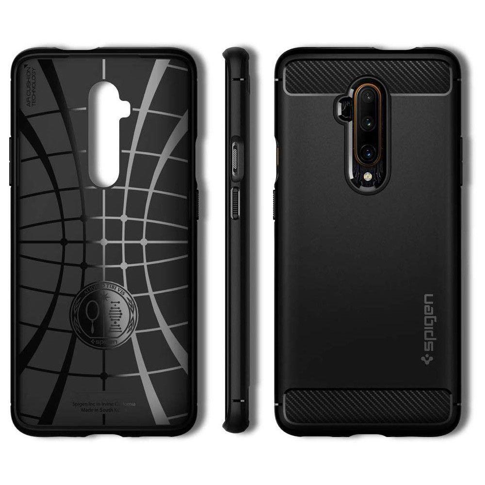 Pokrowiec Spigen Rugged Armor czarny OnePlus 7T Pro / 2