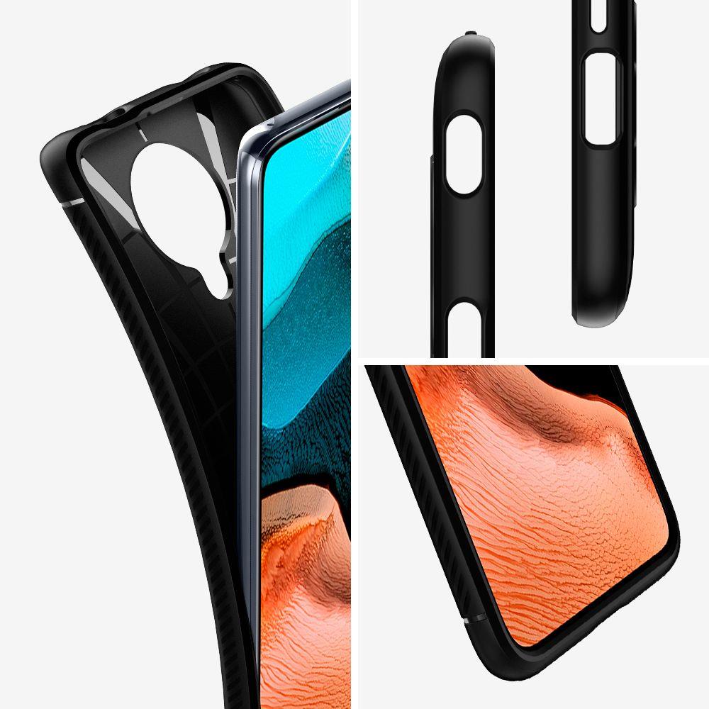 Pokrowiec Spigen Rugged Armor czarny Xiaomi Redmi K30 Pro / 6