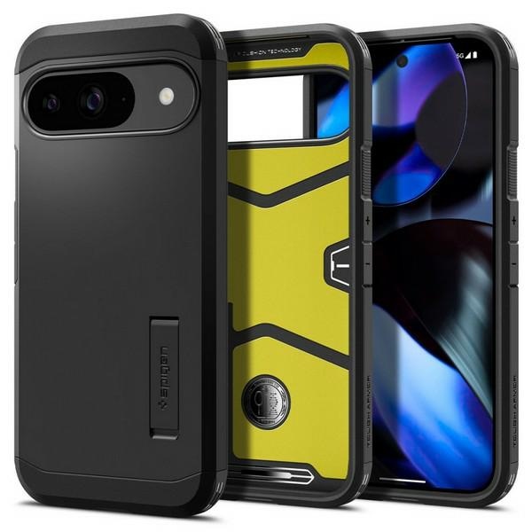 Pokrowiec Spigen Tough Armor czarny Google Pixel 9