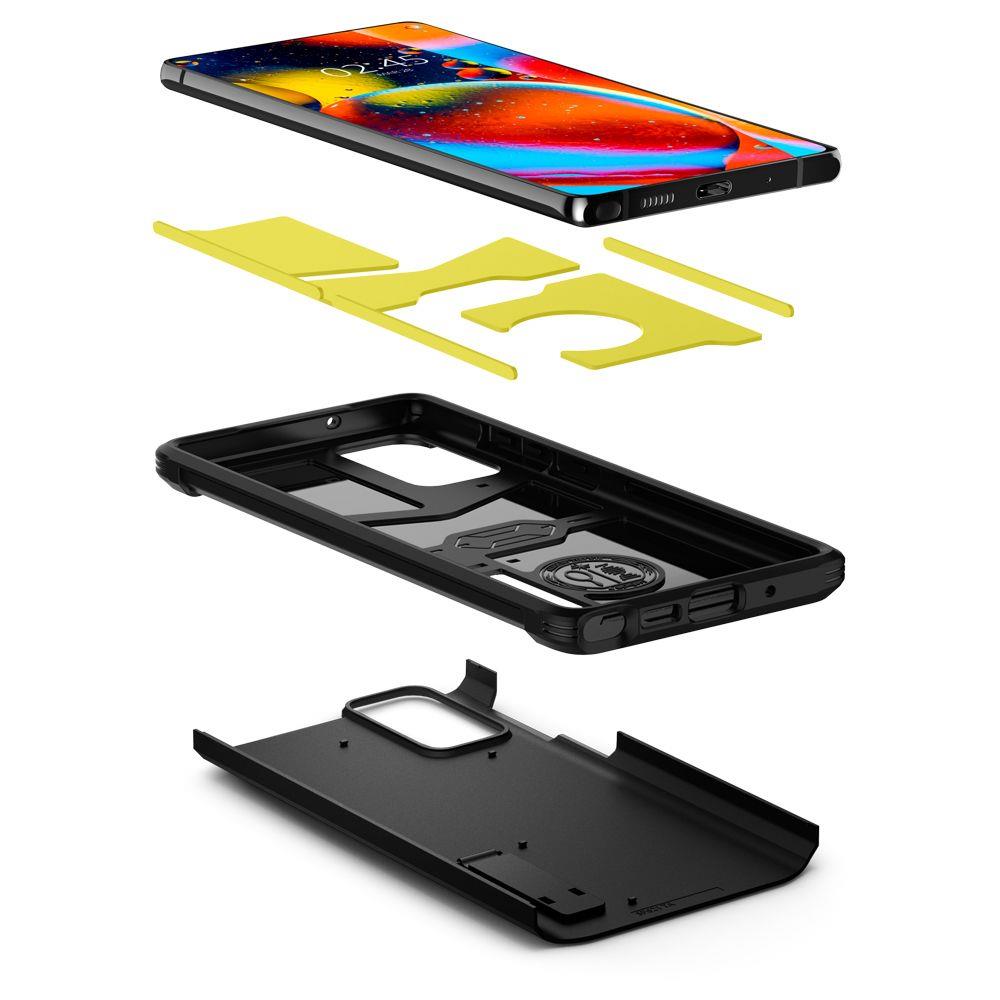 Pokrowiec Spigen Tough Armor czarny Samsung Galaxy Note 20 / 5