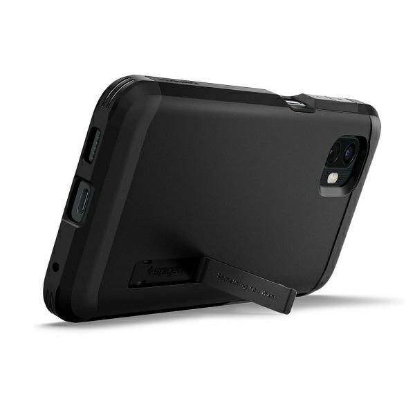 Pokrowiec Spigen Tough Armor czarny Samsung Galaxy Xcover 6 Pro / 4