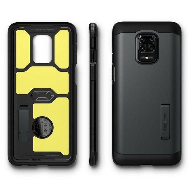 Pokrowiec Spigen Tough Armor metal slate Xiaomi Redmi 9 Pro / 7