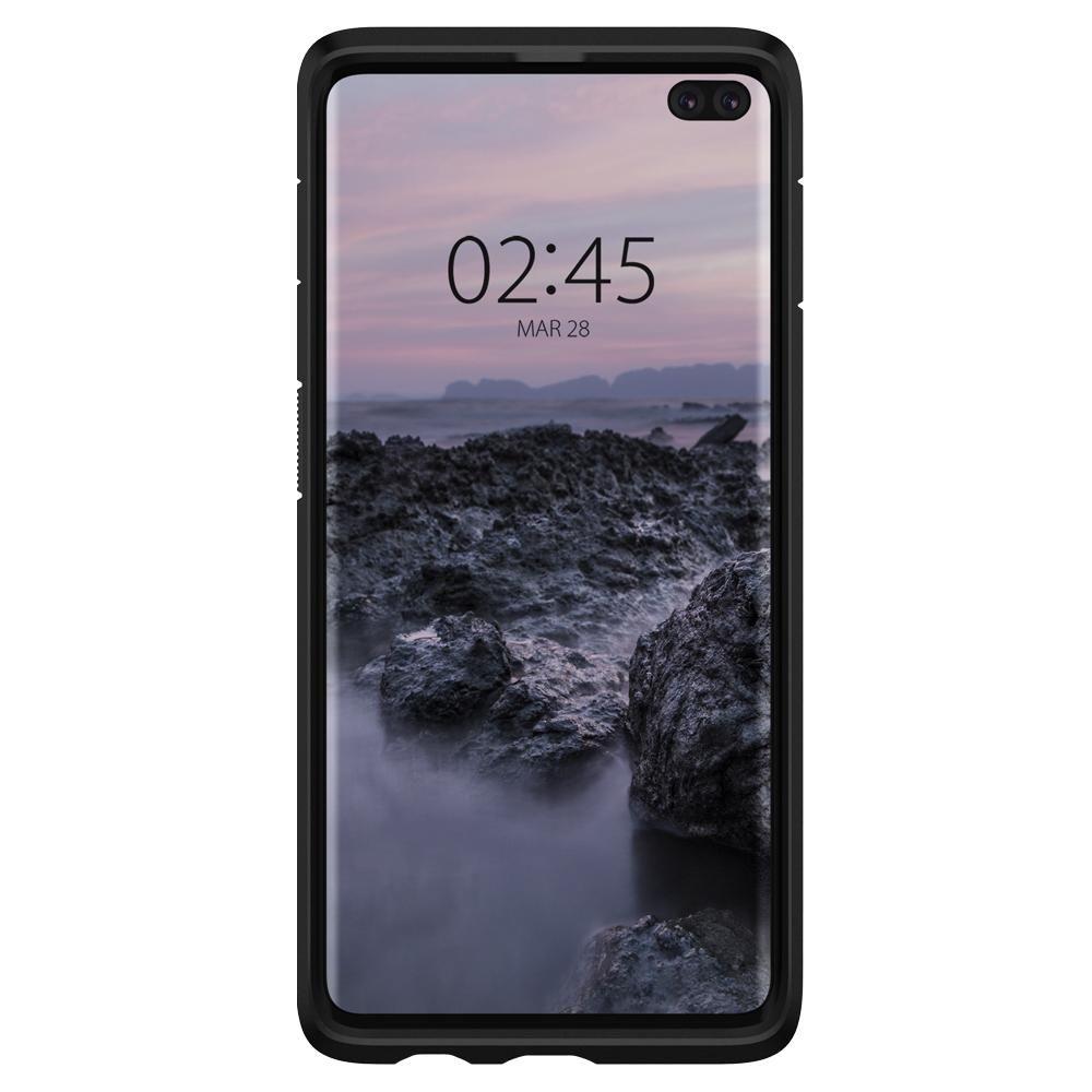 Pokrowiec Spigen Tough Armor szary Samsung Galaxy S10 Plus / 5