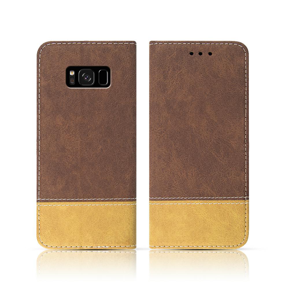 Pokrowiec Suede Book brzowy Apple iPhone 12 Pro / 2