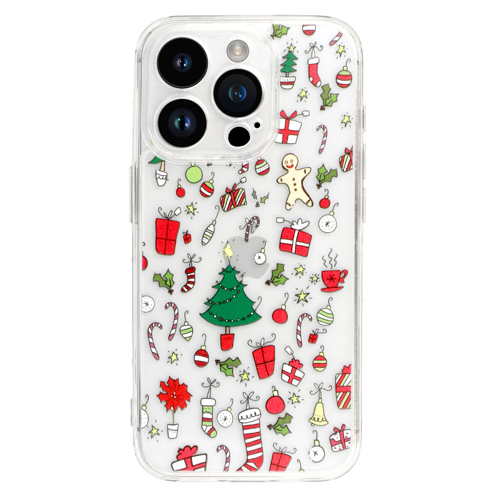 Pokrowiec witeczny Christmas Clear Case wzr 2 Apple iPhone 11 / 2