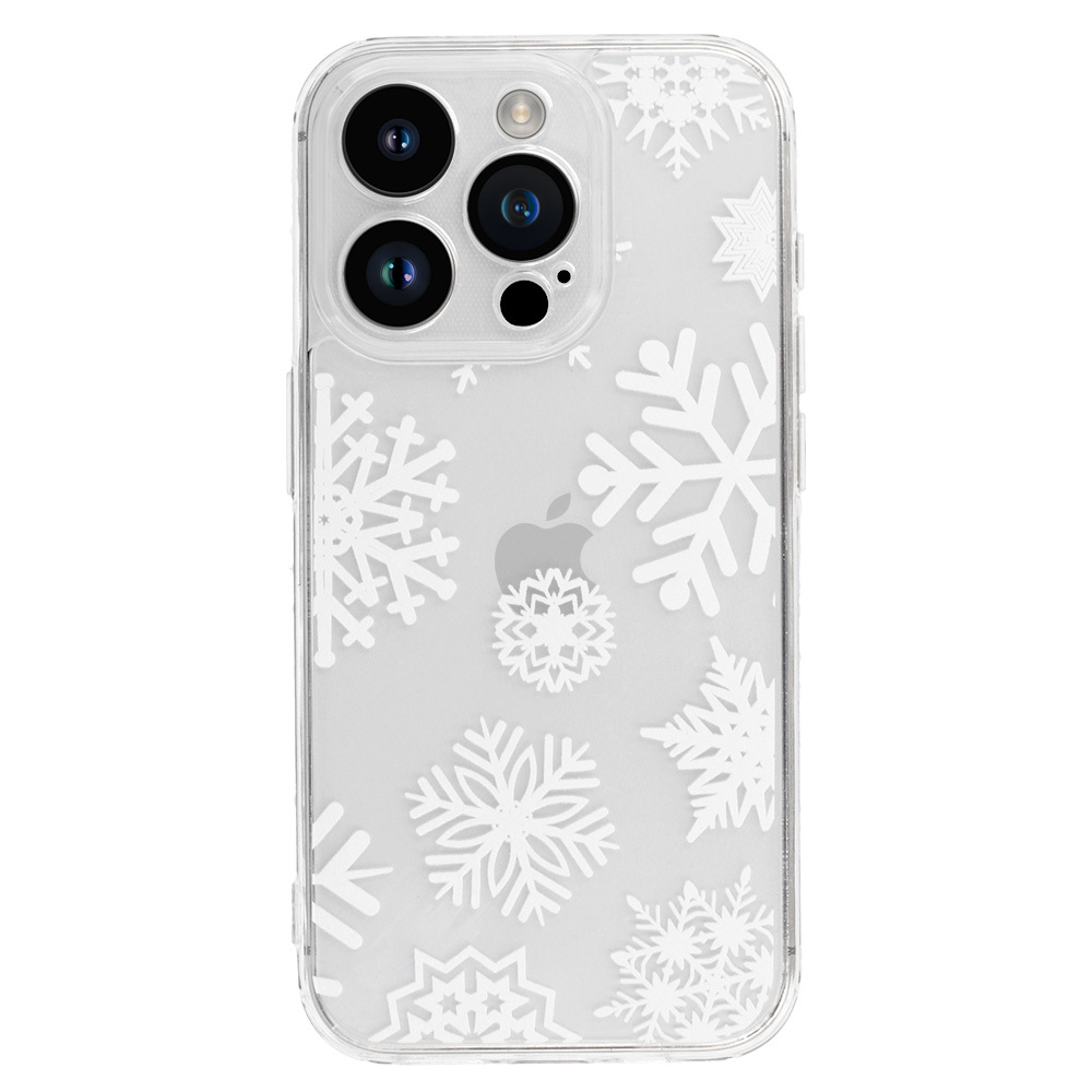 Pokrowiec witeczny Christmas Clear Case wzr 4 Apple iPhone 13 Pro / 2