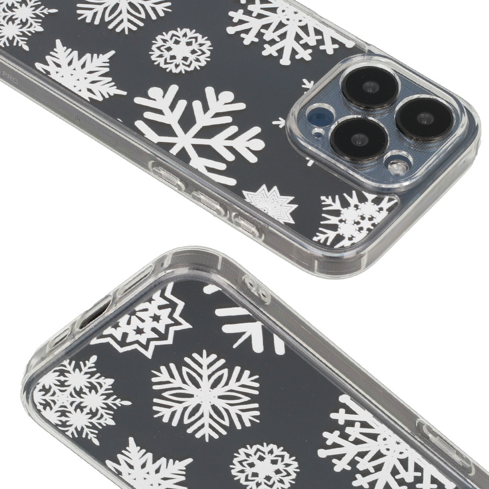 Pokrowiec witeczny Christmas Clear Case wzr 4 Apple iPhone 13 Pro / 4