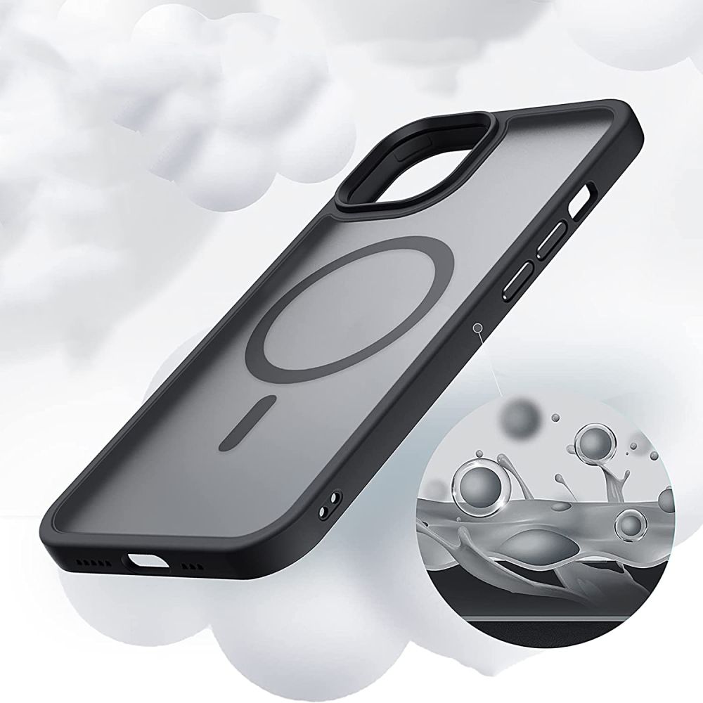 Pokrowiec Tech-Protect Magmat Magsafe czarny Apple iPhone 13 Pro / 5