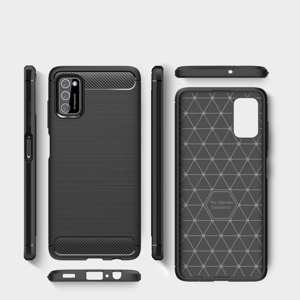 Pokrowiec Tech-Protect TpuCarbon czarny Samsung Galaxy A03s / 8