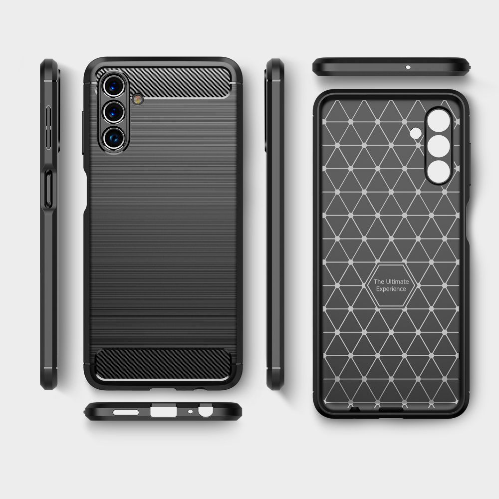 Pokrowiec Tech-Protect TpuCarbon czarny Samsung Galaxy A04S / 9