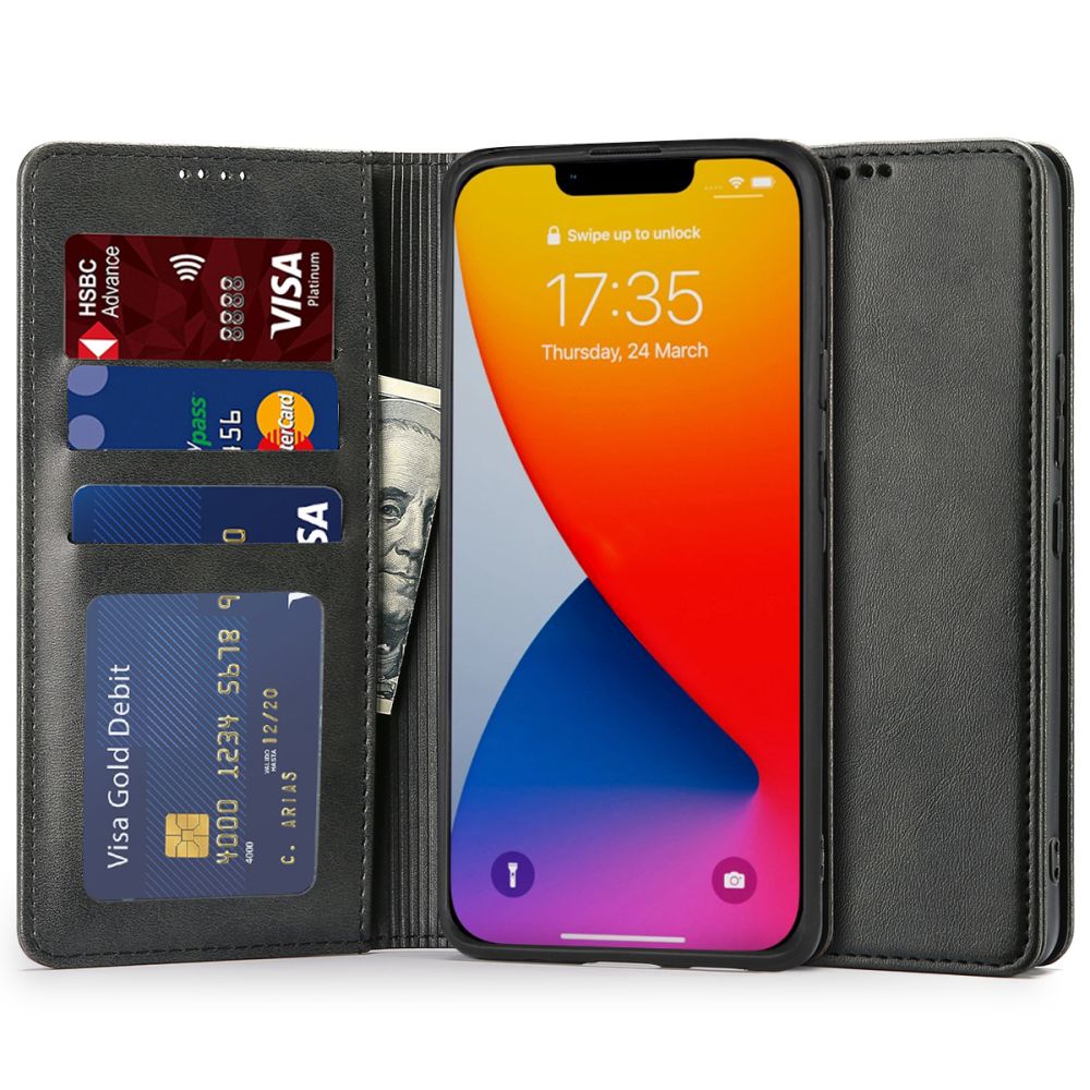 Pokrowiec Tech-protect Wallet czarny Apple iPhone 14 Plus