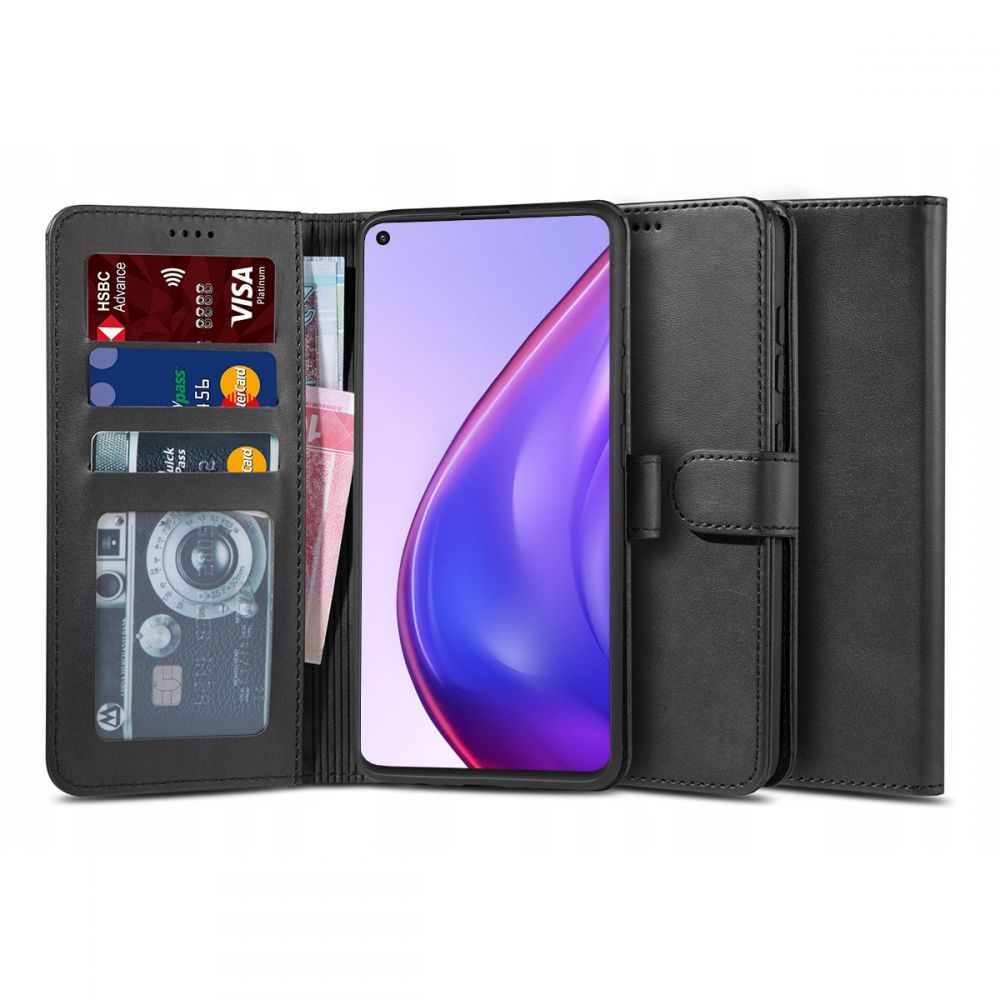 Pokrowiec Tech-protect Wallet czarny Xiaomi Mi 10T