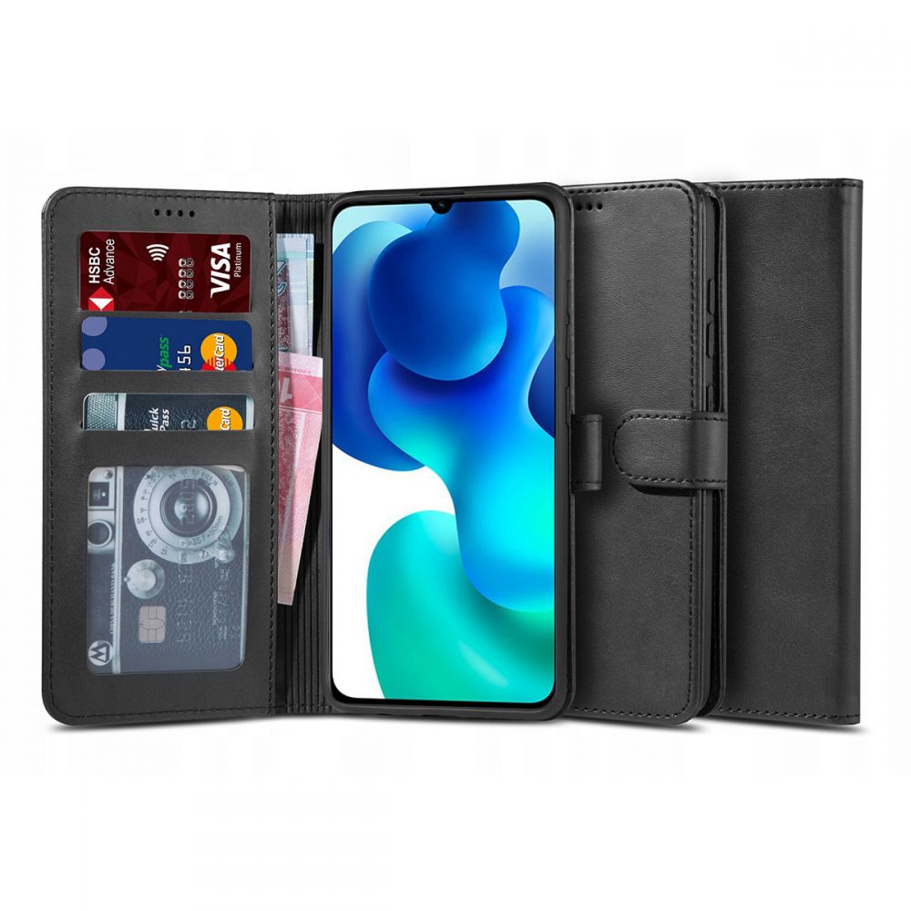 Pokrowiec Tech-protect Wallet czarny Xiaomi Mi 10T Lite