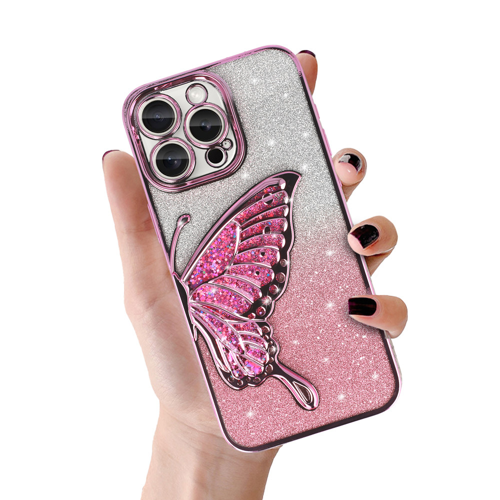 Pokrowiec Tel Protect Butterfly Water Case rowy Apple iPhone 11