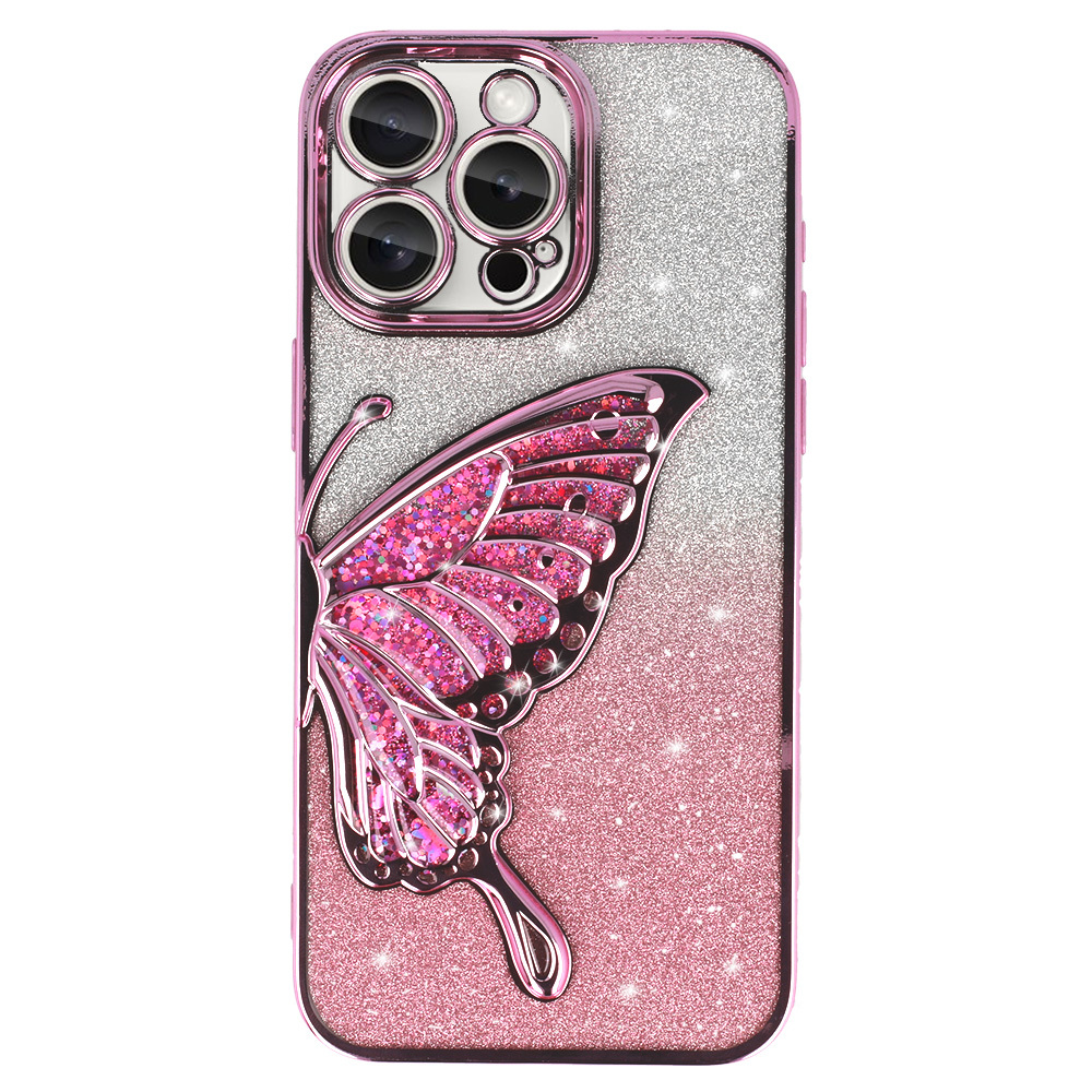 Pokrowiec Tel Protect Butterfly Water Case rowy Apple iPhone 11 / 2