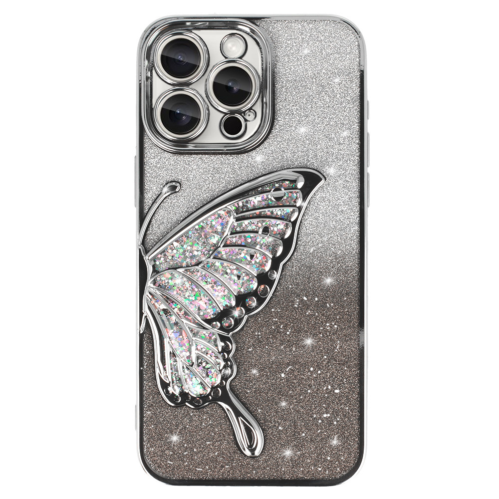 Pokrowiec Tel Protect Butterfly Water Case srebrny Apple iPhone 11 / 2