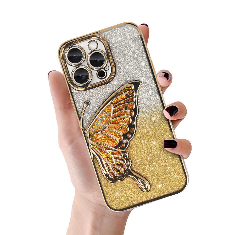 Pokrowiec Tel Protect Butterfly Water Case zoty Apple iPhone 11