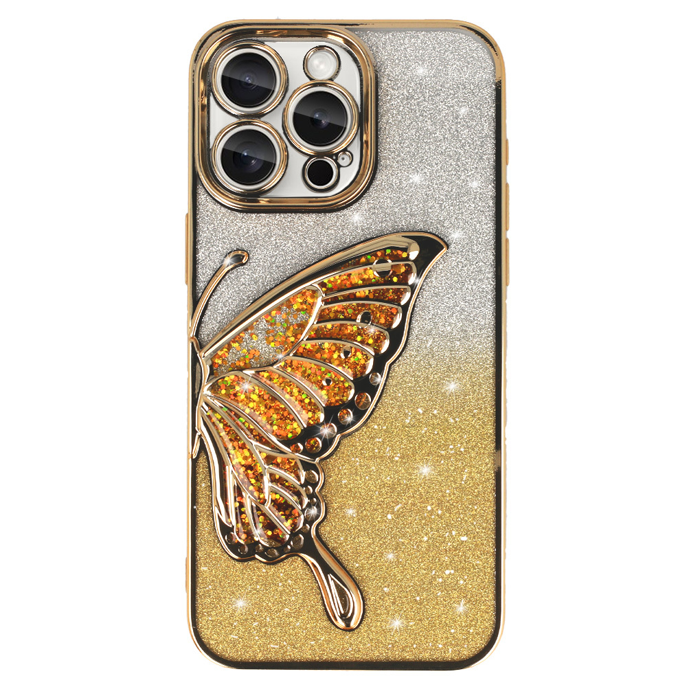 Pokrowiec Tel Protect Butterfly Water Case zoty Apple iPhone 11 / 2