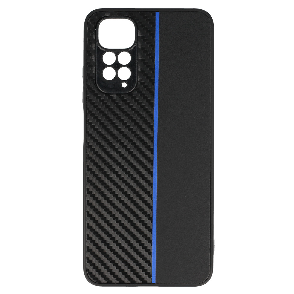 Pokrowiec Tel Protect Carbon Case pasek niebieski Xiaomi Redmi Note 11S / 2