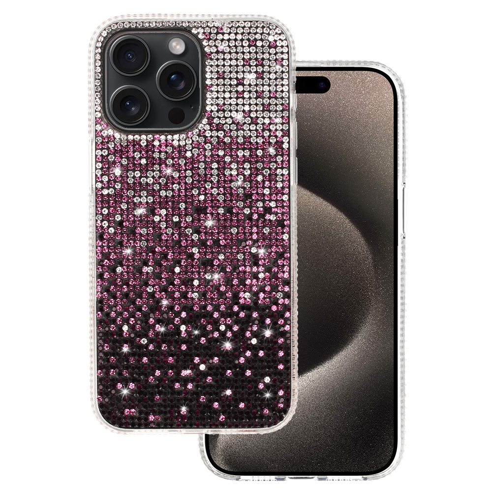 Pokrowiec Tel Protect Diamond Case bordowy Apple iPhone 13 Pro Max