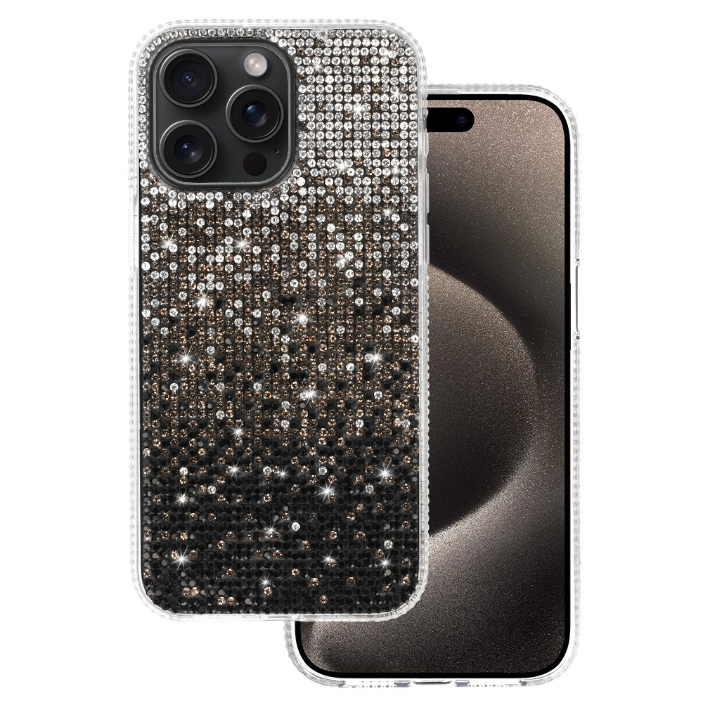 Pokrowiec Tel Protect Diamond Case czarny Apple iPhone 13