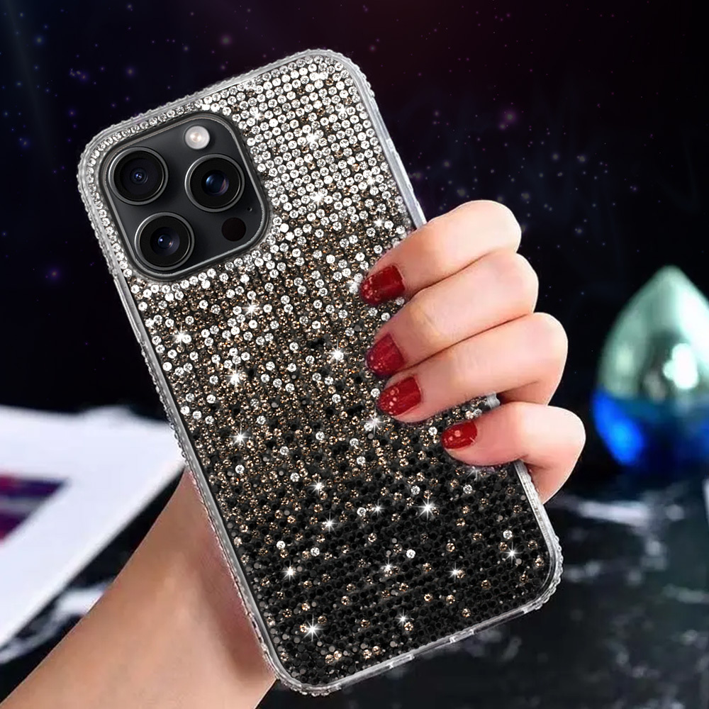 Pokrowiec Tel Protect Diamond Case czarny Apple iPhone 14 Pro / 6