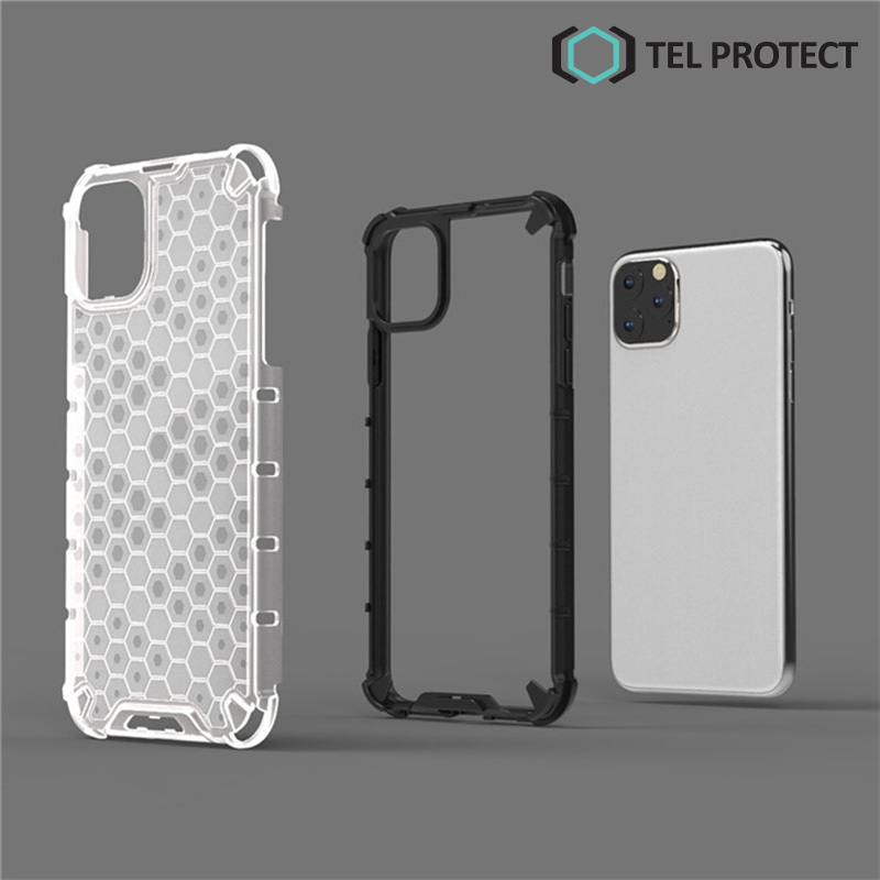 Pokrowiec Tel Protect Honey Armor przeroczysty Apple iPhone SE 2022 / 8