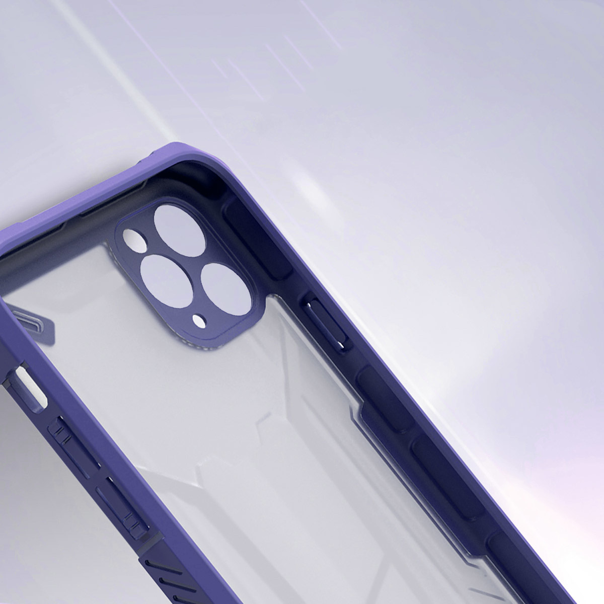 Pokrowiec Tel Protect Hybrid Case czarny Xiaomi Redmi 9 / 7