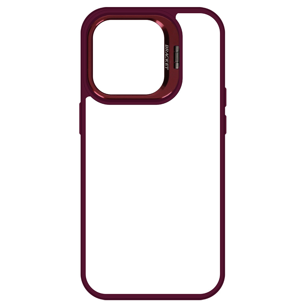 Pokrowiec Tel Protect Kickstand Case burgundowy Apple iPhone 12 Pro Max / 2