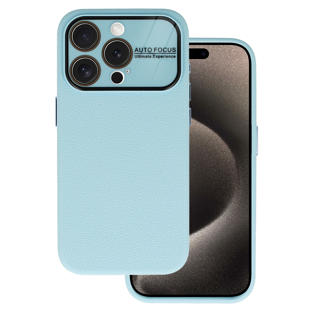 Pokrowiec Tel Protect Lichi Soft Case jasnoniebieski Apple iPhone 15 Pro