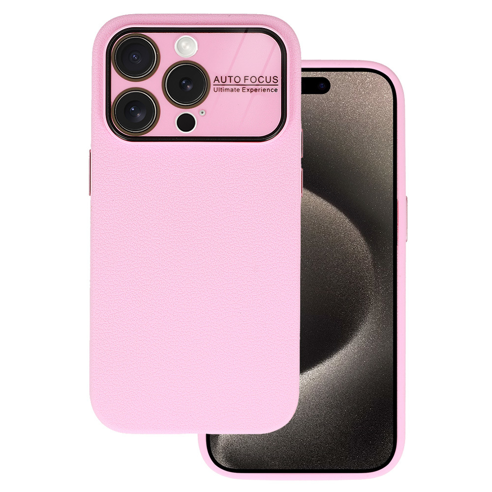 Pokrowiec Tel Protect Lichi Soft Case jasnorowy Apple iPhone 13 Pro Max