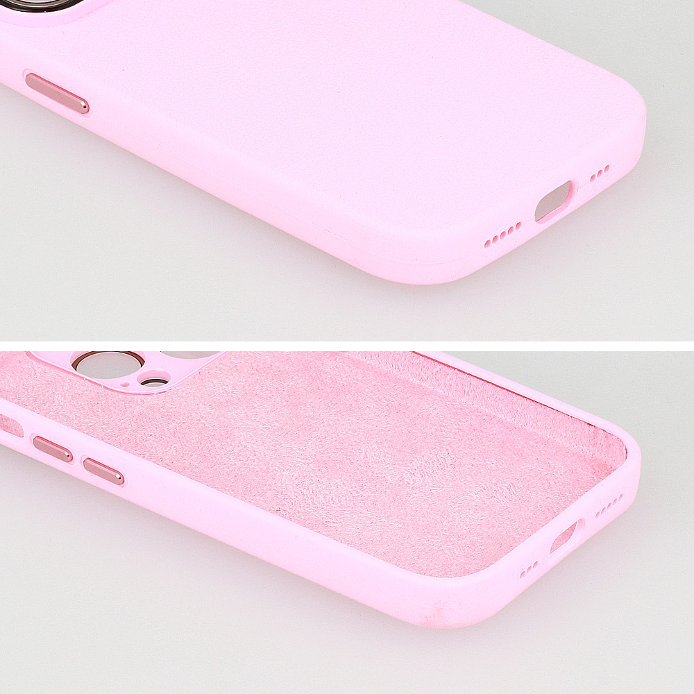 Pokrowiec Tel Protect Lichi Soft Case jasnorowy Apple iPhone 13 Pro Max / 4