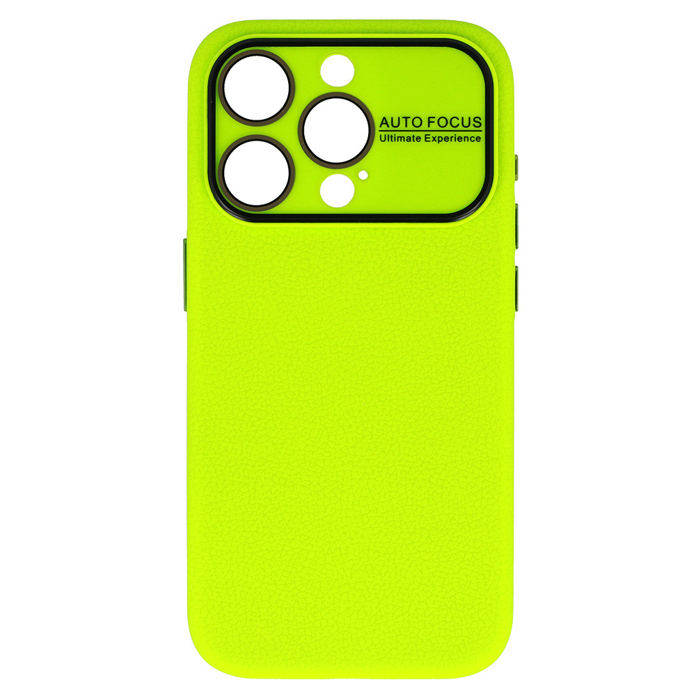 Pokrowiec Tel Protect Lichi Soft Case limonkowy Apple iPhone 15 Plus / 2