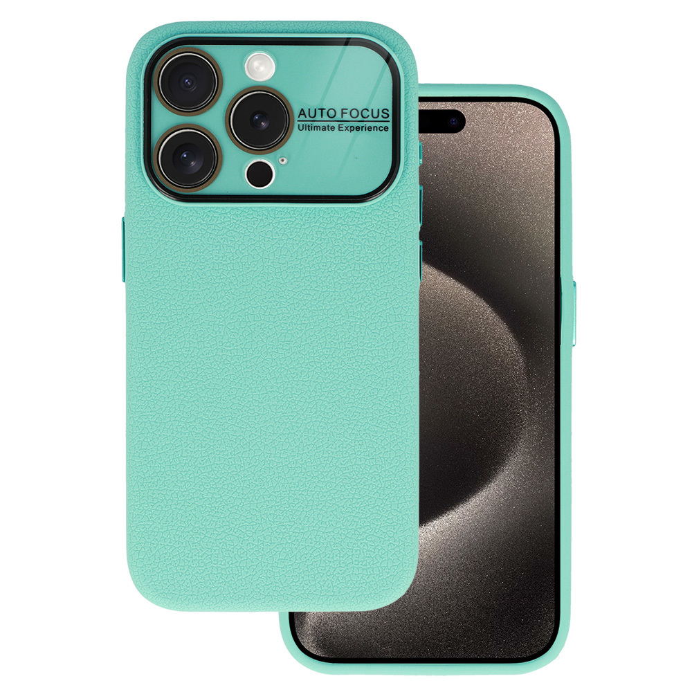 Pokrowiec Tel Protect Lichi Soft Case niebieski Apple iPhone 15 Plus