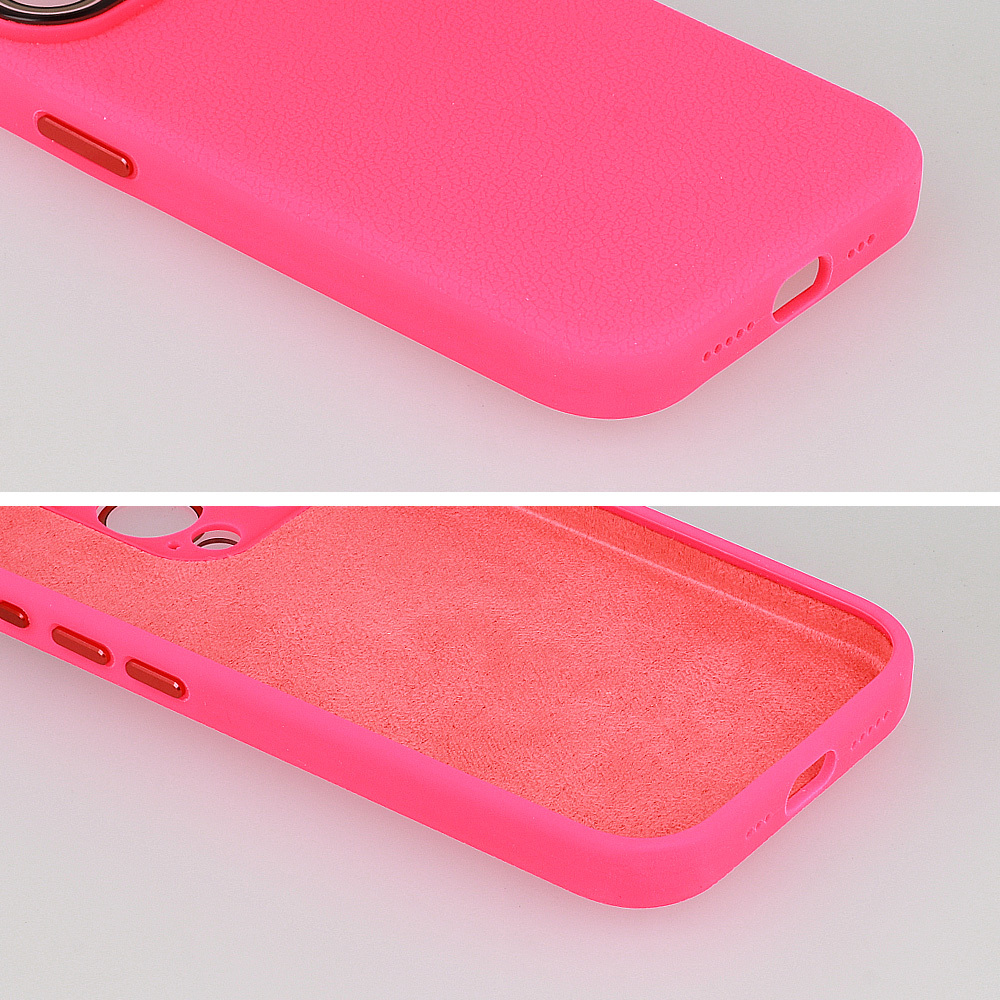 Pokrowiec Tel Protect Lichi Soft Case rowy Apple iPhone 15 Pro Max / 4