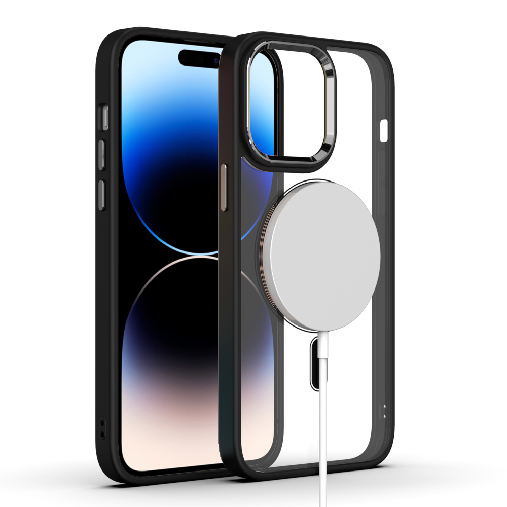 Pokrowiec Tel Protect Magnetic Clear Case czarny Apple iPhone 11 Pro / 5