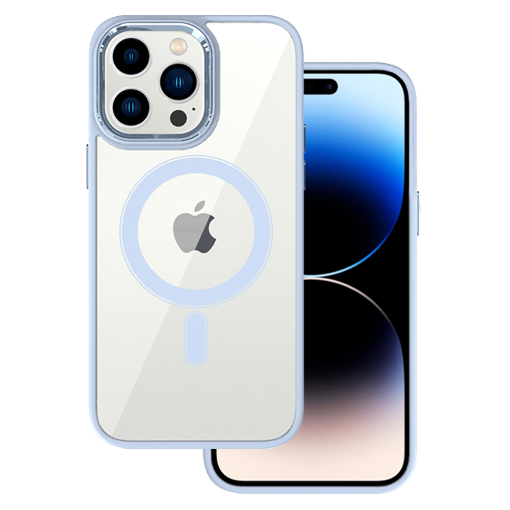 Pokrowiec Tel Protect Magnetic Clear Case jasnoniebieski Apple iPhone 11 Pro