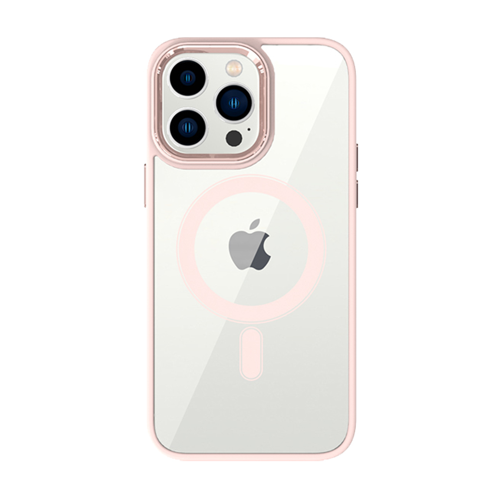 Pokrowiec Tel Protect Magnetic Clear Case jasnorowy Apple iPhone 11 / 2