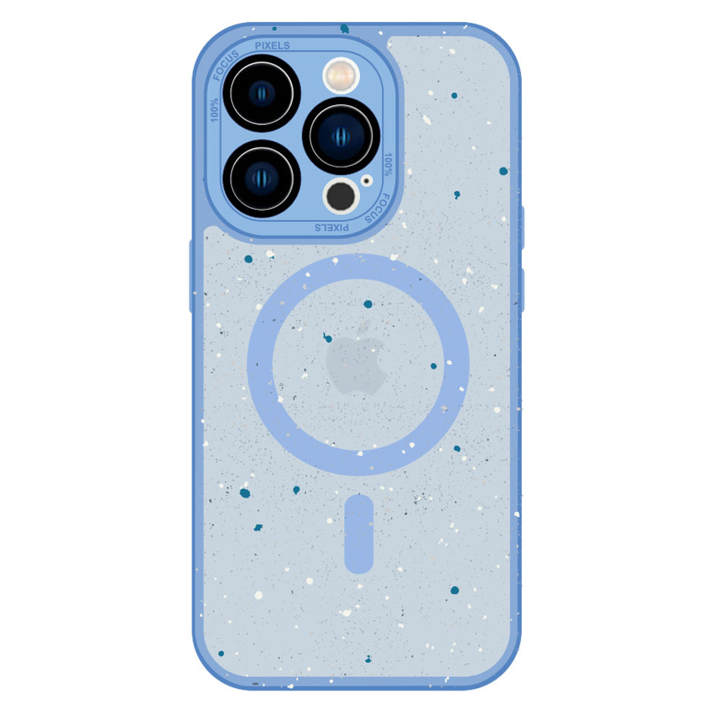 Pokrowiec Tel Protect Magnetic Splash Frosted Case jasnoniebieski Apple iPhone 13 Pro Max / 2