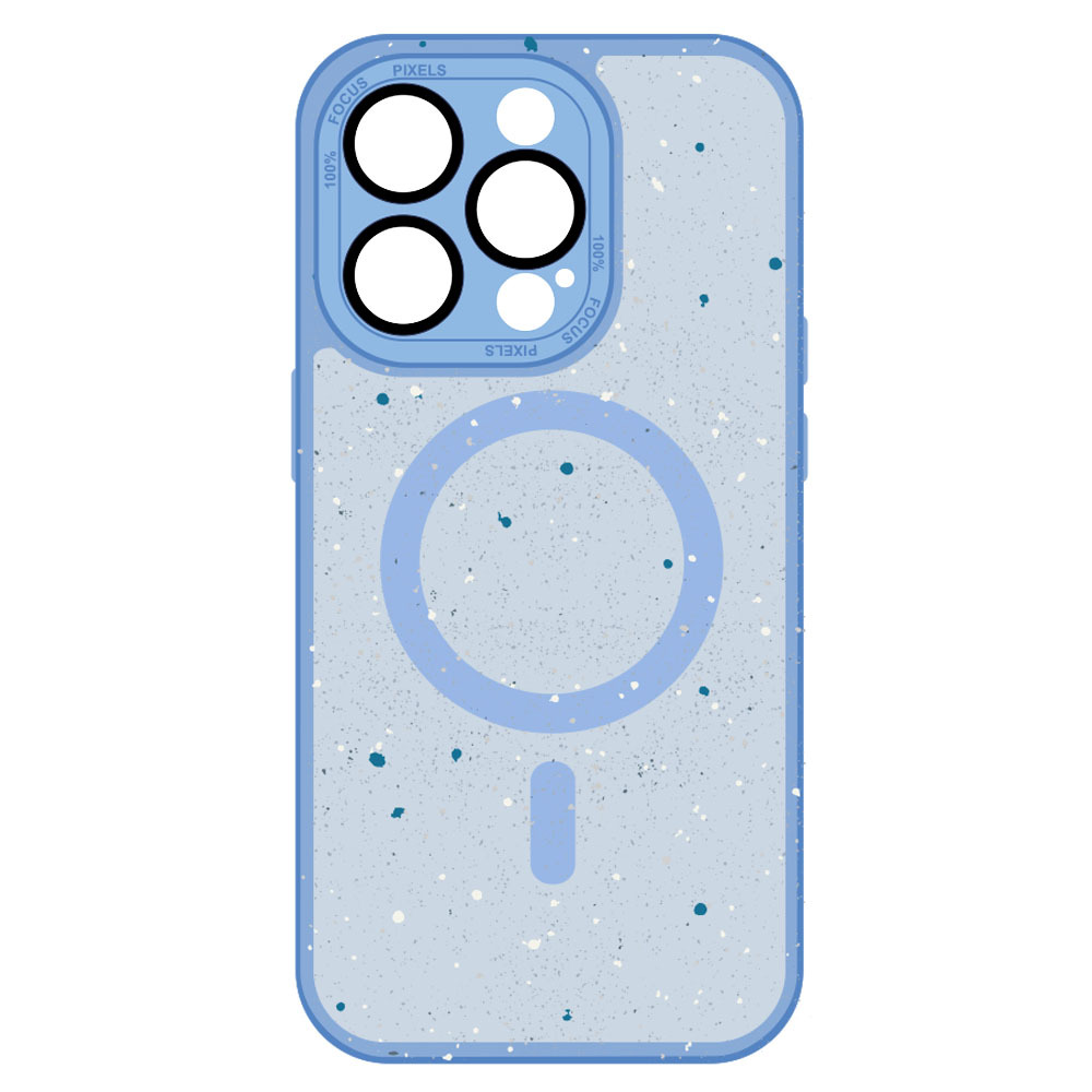 Pokrowiec Tel Protect Magnetic Splash Frosted Case jasnoniebieski Apple iPhone 13 Pro Max / 4