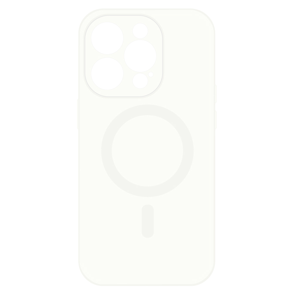 Pokrowiec Tel Protect MagSilicone Case biay Apple iPhone 15 Pro / 4